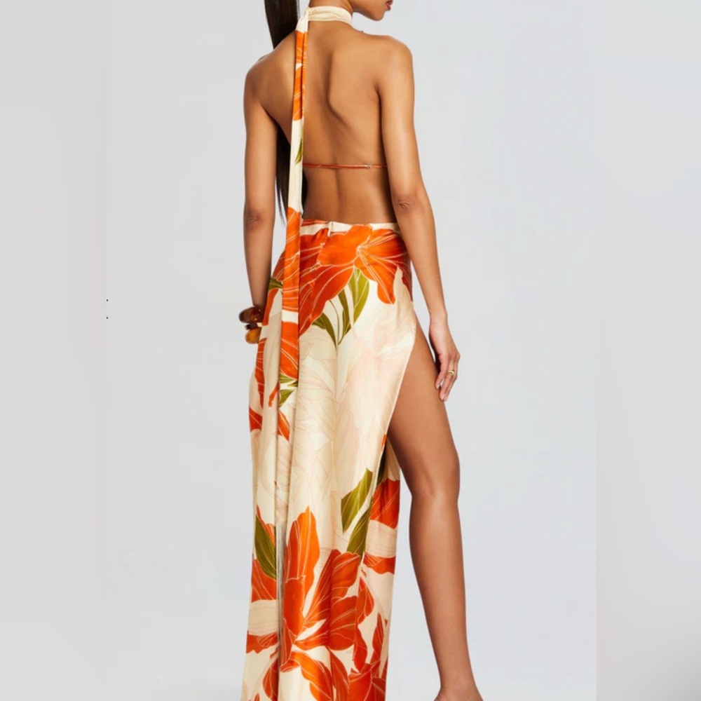 NWT Jagger Silk Dress Retrofete